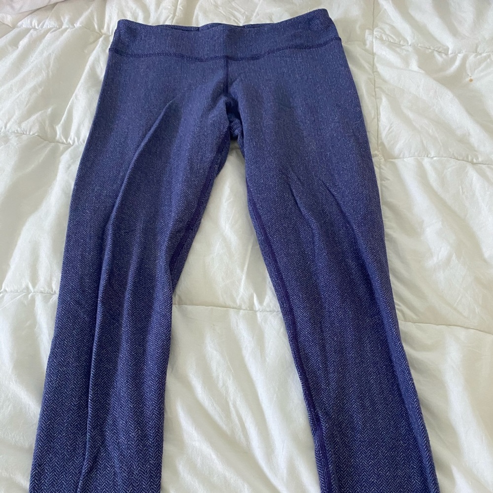 LIKE NEW purple mark cozy leggings